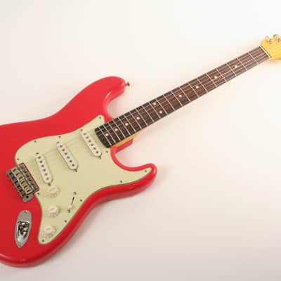 Nash Guitars S-63 Fiesta Red Lollar Pickups image 3