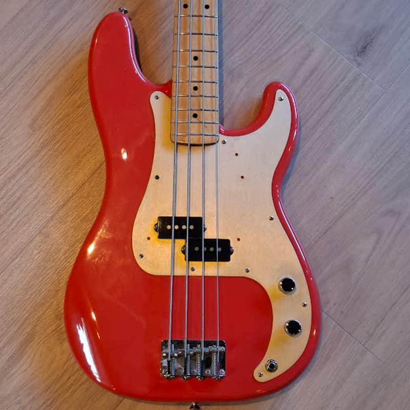 Fender Classic Series '50s Precision Bass - Fiesta Red image 1