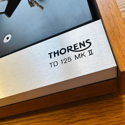 Thorens TD 125 MKII with Grace G-707 tonearm image 2