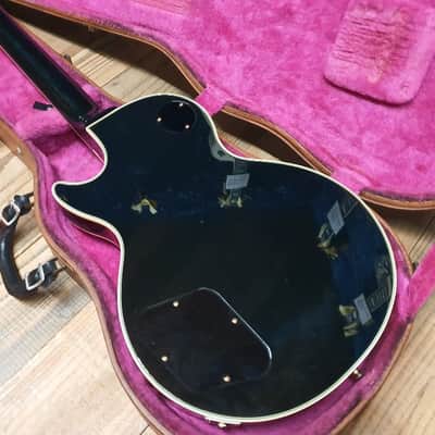 Fujigen History Dignity Black Gold Hardware Single Cutaway Electric Guitar image 9