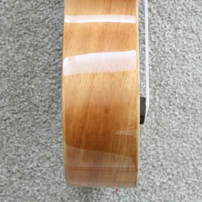 Big Island Ukulele Co. Solid Golden Koa Soprano KT-SPS W/ Carrying Case image 8