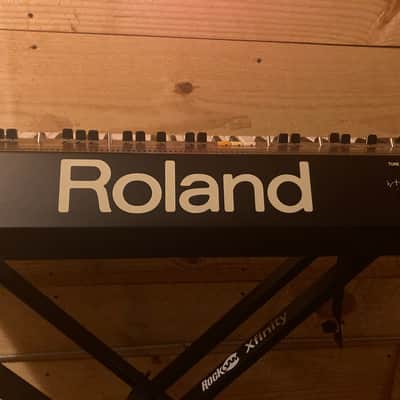 Roland Juno-6 61-Key Polyphonic Synthesizer 1982 - 1984 - Black image 7