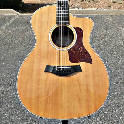 Taylor ​​214ce DLX Acoustic​ Electric ​Guitar​ ​with Original ​Taylor ​Hardshell Case​ - PV MUSIC Guitar Shop Inspected​ Setup​ with New D'Addario Strings and Tested - Plays / Sounds / Looks Great - Excellent Player in Excellent Condition image 3