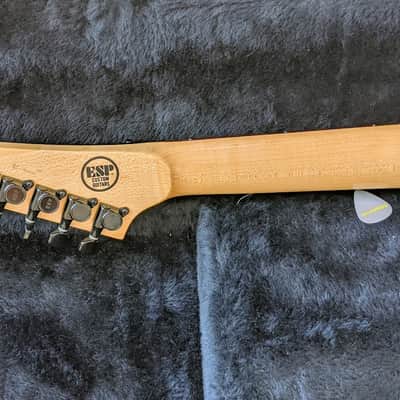 ESP Custom Shop M-II KH-2 Kirk Hammett Signature Specs 1993 OHSC Black image 10