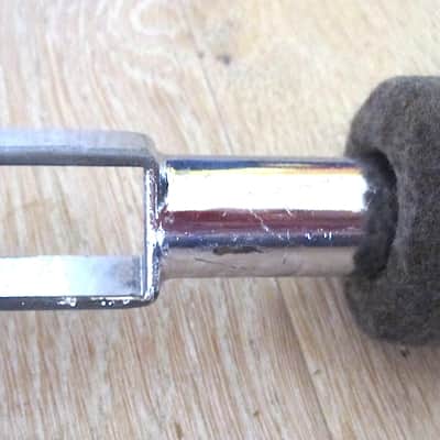 Ludwig Double Slot-Style Tom Stand Top Tube & Tilter Mount - Vintage image 3