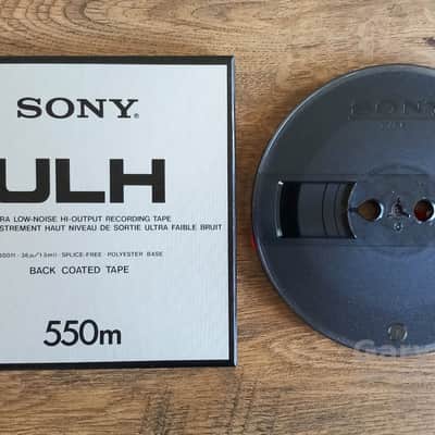 Sony ULH-7-550-BL Reel to Reel Recording Tape 7 Inch 18 cm 550 M 1800 Ft Made in Japan 1980 image 4
