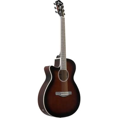 Ibanez AEG7L Left Handed Acoustic Electric Guitar, Dark Violin Sunburst image 4
