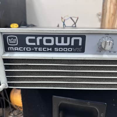 Crown Macro-Tech 5000VZ 2 Channel Power Amplifier - READ - PARTS ONLY (#6482) image 3