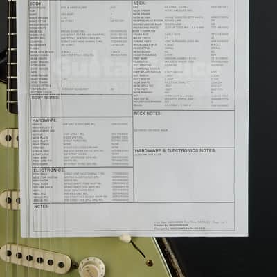 Fender Custom Shop Masterbuilt Greg Fessler 63 Stratocaster Relic  2025 -  3 Tone Sunburst (COD 2143UG) image 21