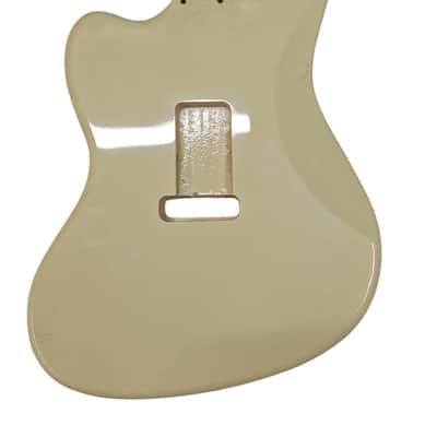 Cream Poplar Guitar Jamzzmaster Style Body image 2