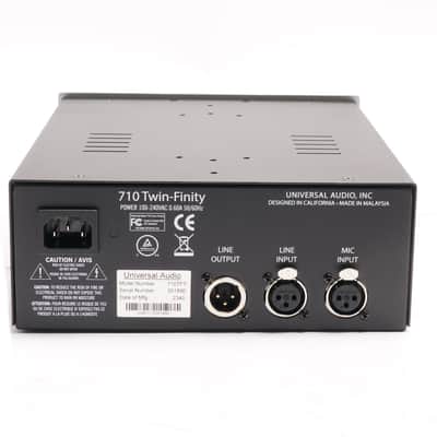 Universal Audio UA-710TF Twin-Finity Mic Preamplifier image 3