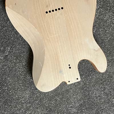 Fende Telecaster Deluxe MIM '72 guitar body - unfinished image 6