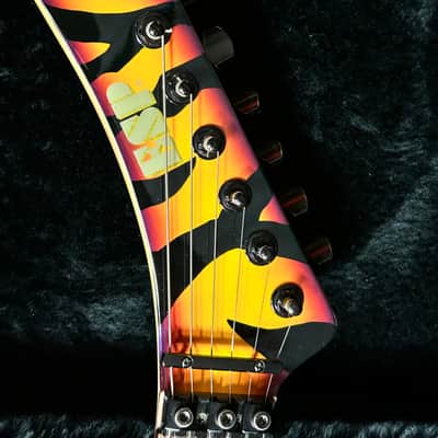 Vintage ESP George Lynch Sunburst (Purple) Tiger Signature image 4