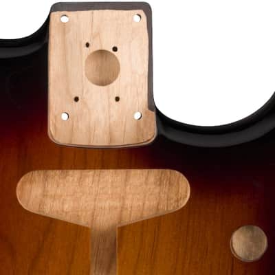Fender Classic Series 60's Stratocaster SSS Alder Body Vintage Bridge Mount, 3-Color Sunburst image 10