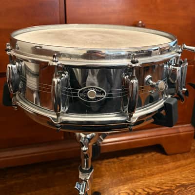 Slingerland Rare “Buddy Rich” TDR 5x14" 10-Lug Chrome Over Brass Shell Snare Drum 1976-77 Excellent! image 1