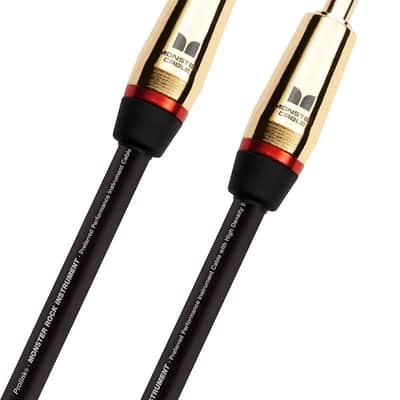 Monster 600625-00 Prolink Rock 1/4" Instrument Cable. 3 ft - Straight to Straight image 4