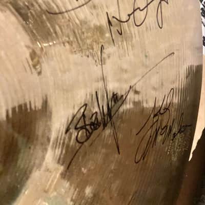 Zildjian Z3 20" Medium Crash Cymbal Signed by Tim Mcgraw Band 2011 image 6