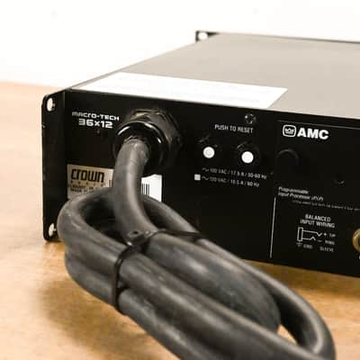 Crown Macro-Tech 36x12 2-Channel Power Amplifier CG015TL Bild 9
