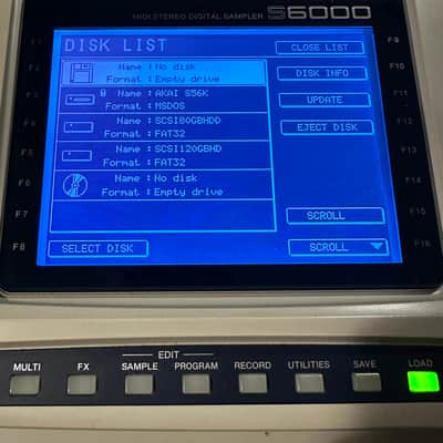 Akai S6000 MIDI Stereo Digital Sampler-Fully Loaded, 256MB RAM, New LED Display, Huge Bundle image 11