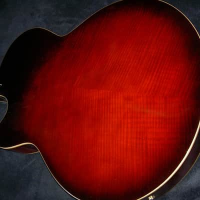 Carved Solid Wood Peerless Cremona Jazz Archtop Electric Guitar w case (small repair on the top) image 6