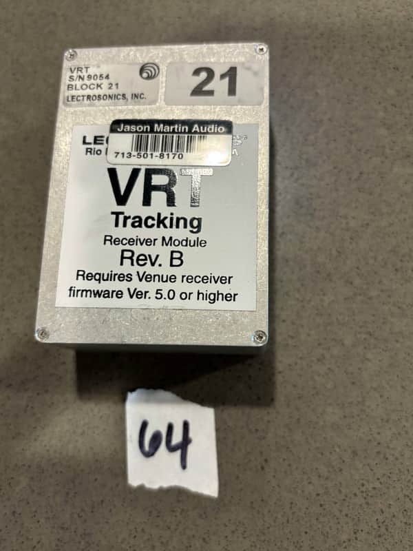 Lectrosonics VRT Tracking Receiver Module Block 21 image 1