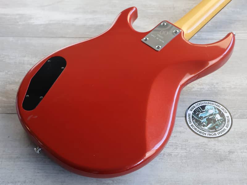 1983 Yamaha Japan BBVIS Medium Scale Broad Bass (Metallic Red
