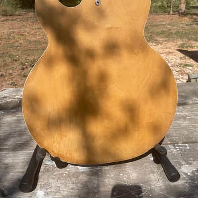 Vintage Harmony Hollow Body Mid 60d Black image 5