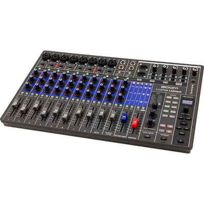 Zoom LiveTrak L-12 Digital Mixer / Recorder 2010s - Grey / Blue image 3
