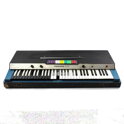 Howard Combo Organ Shell & Keys Only Parts AS-IS image 1