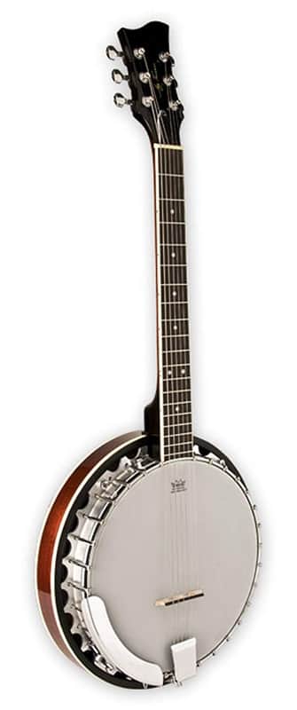 Jay Turser JTBN-306 Closed-Back 6-String Banjitar Guitar Banjo Hybrid Instrument image 1