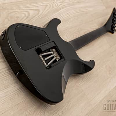 1990s Grover Jackson Soloist Custom HH Metallic Black, Japan image 13