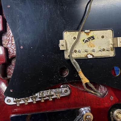 Gibson SG Standard 1968 - Cherry Vibrola image 19