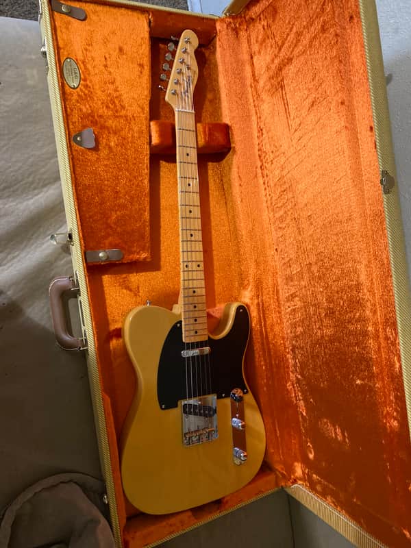 Fender American Original '50s Telecaster with Maple Fretboard 2018 - 2022 - Butterscotch Blonde image 1