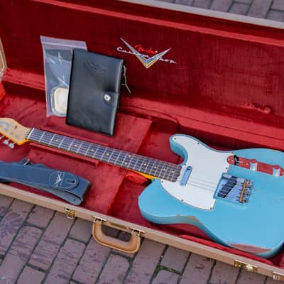 Fender Custom Shop Limited Edition '61 Telecaster Relic - Aged Blue Sparkle image 7
