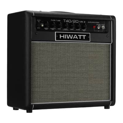 Hiwatt T-Series TB40/20 40/20-Watt 1x12 Tube Combo Amplifier - Black - Open Box image 1