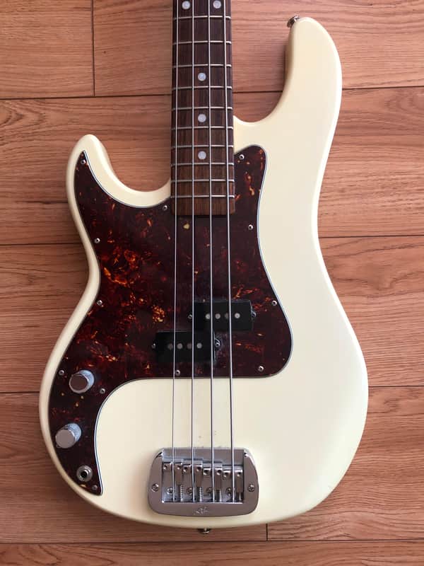 G&L LB-100 2016 Vintage White image 1