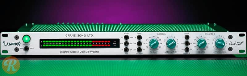 Crane Song Flamingo Dual Mic Preamp image 1