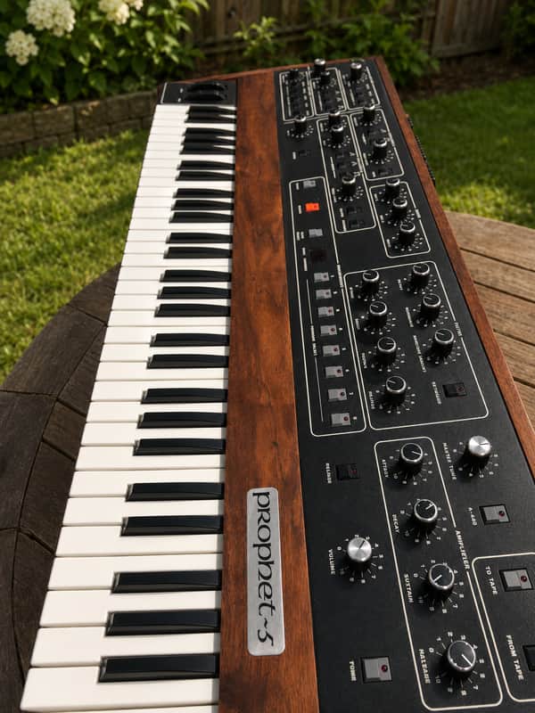 Sequential Circuits Prophet-5 Vintage Analog Polyphonic Synthesizer – Excellent Condition image 1