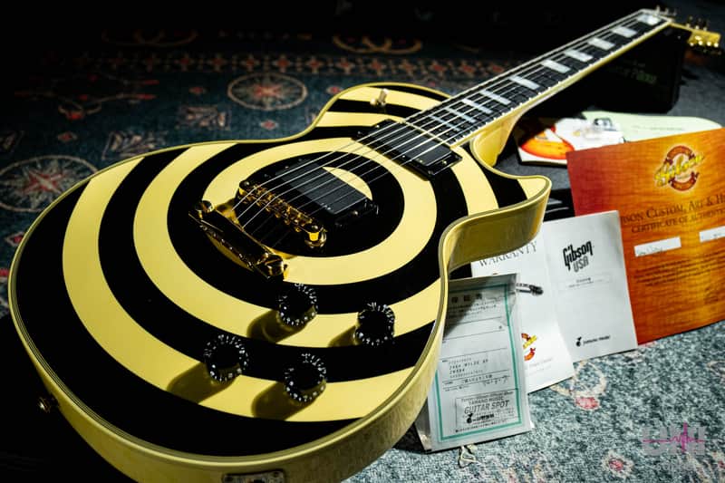 Gibson Zakk Wylde Les Paul Custom Bullseye | Reverb