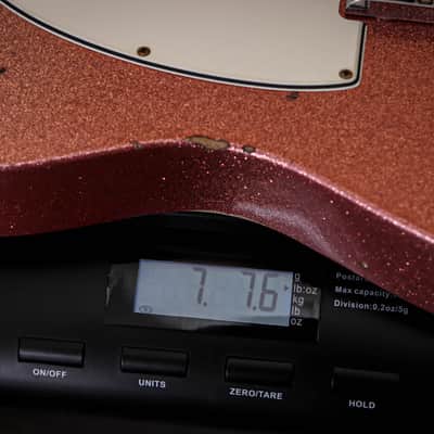 FENDER USA Custom Shop Ltd '61 Reissue Telecaster Relic "Champagne Sparkle + Rosewood" (2022) image 4