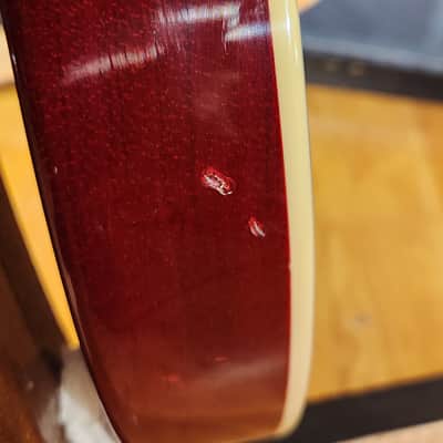 Dean Del Sol Semi-Hollow Cherry Red image 11