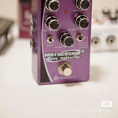 Pigtronix MS2 Mothership 2 Analog Synthesizer 2010s - Blue/Purple Graphic image 6