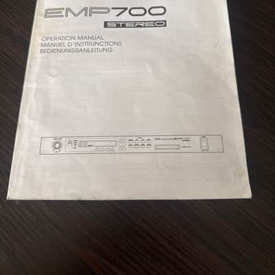 Yamaha EMP700 Symphonic Multi Effect Rack Unit w/ Manual image 7