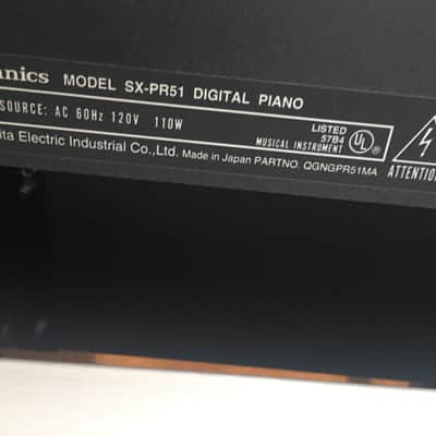Technics Sx-Pr51 Black image 1