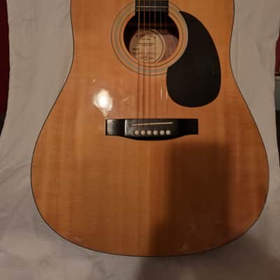 Hondo H-125 Martin D18 inspired with Hard Case image 10