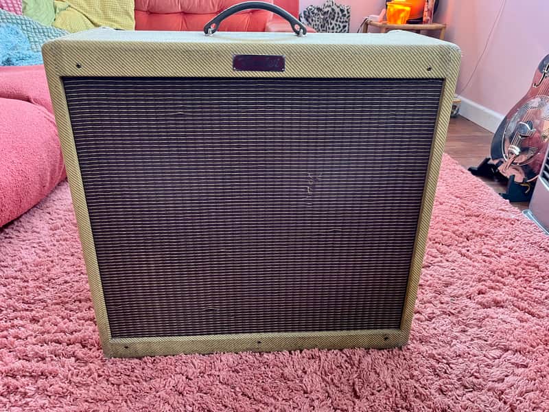 Fender Blues DeVille 2-Channel 60-Watt 4x10" Guitar Combo 1994 - 1996 - Tweed image 1