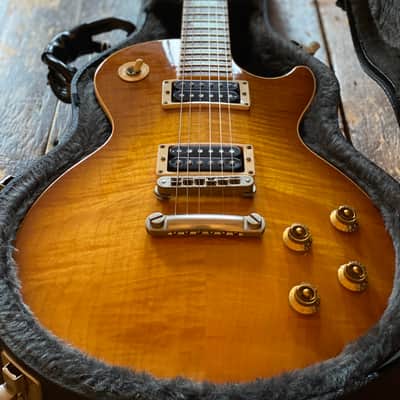 Gibson 2003 Les Paul Standard Honeyburst Flametop w/ OHSC Non-Chambered image 1