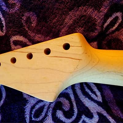 Musikraft  Strat  59 Reissue - Natural Finish Maple Brazilian Rosewood Fretboard image 15
