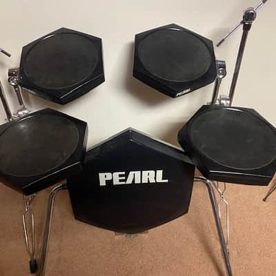 Pearl Pearl DRX-1 Sound Module Electronic Drumkit Kick Tom Pads Vintage Rare 1980s - Black image 4