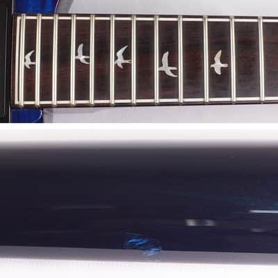 2015 Paul Reed Smith 30th Anniversary PRS Custom 24 Whale Blue 10 Top with Hardshell Case image 11